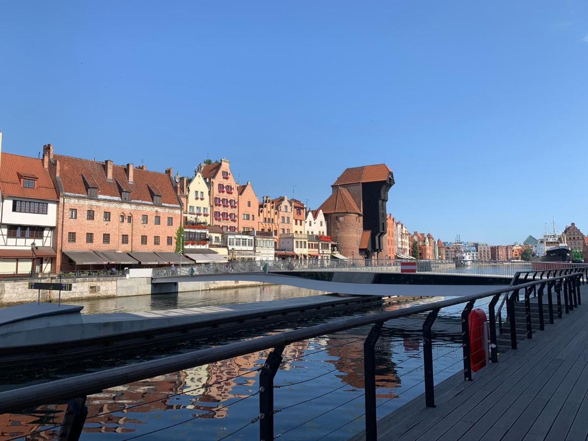 Baltic Riviera Apartments - Luxurious Apartment With Patio And River View Gdaňsk Exteriér fotografie