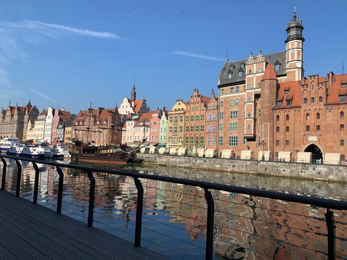 Baltic Riviera Apartments - Luxurious Apartment With Patio And River View Gdaňsk Exteriér fotografie